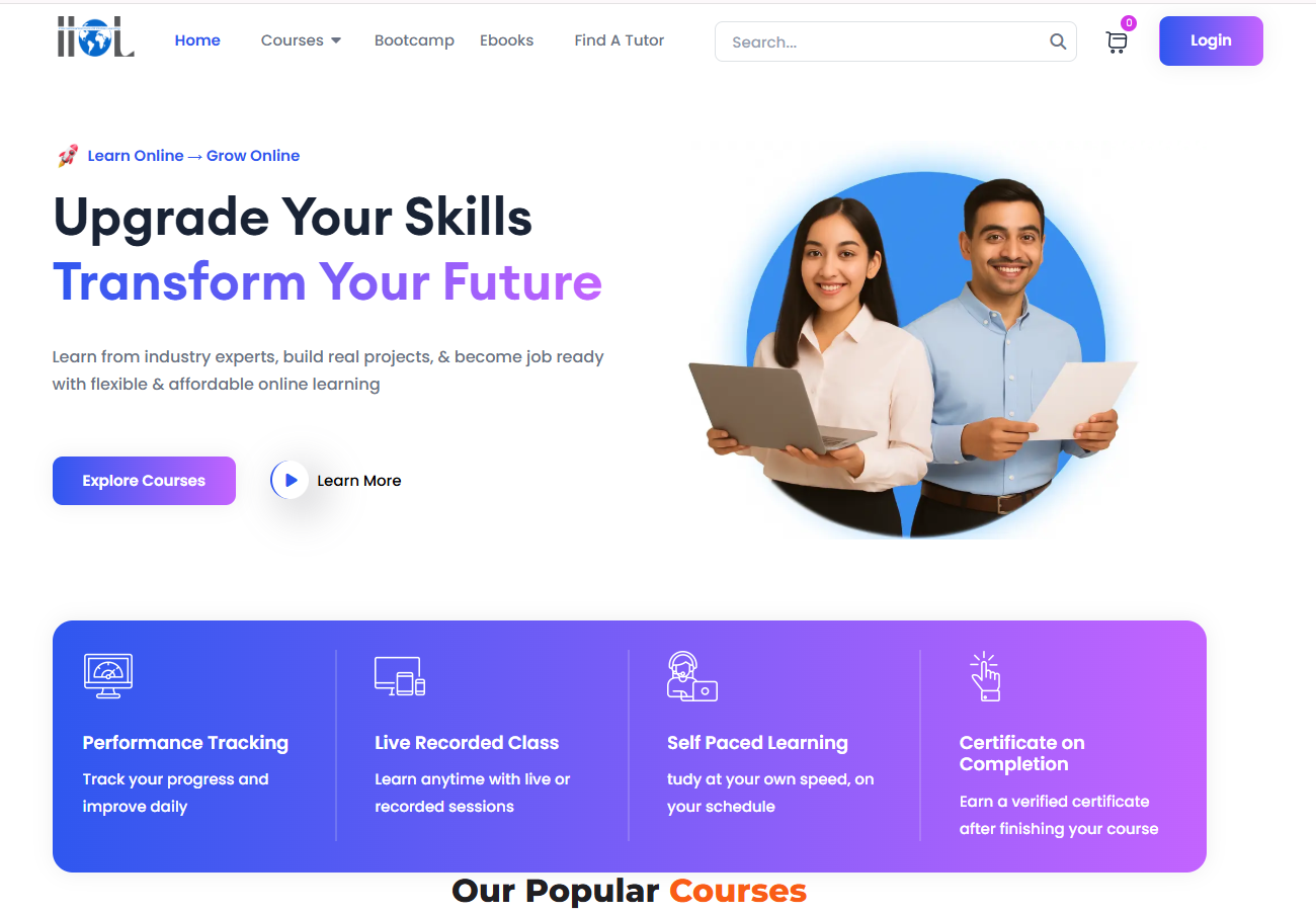IIOL — Online Learning Platform